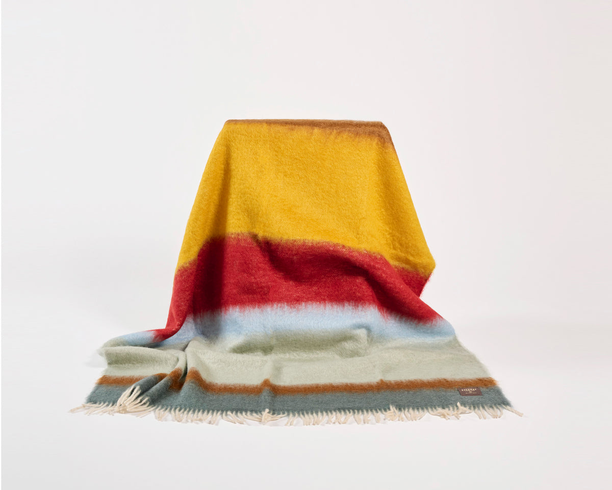 Mohair Blanket by Mantas Ezcaray - Matisse 012