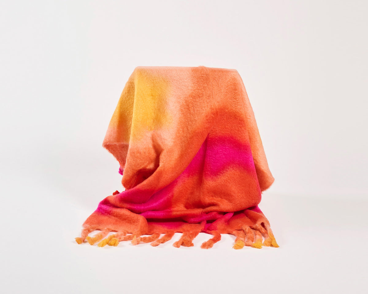 Mohair Blanket by Mantas Ezcaray - Tie-Dye 008