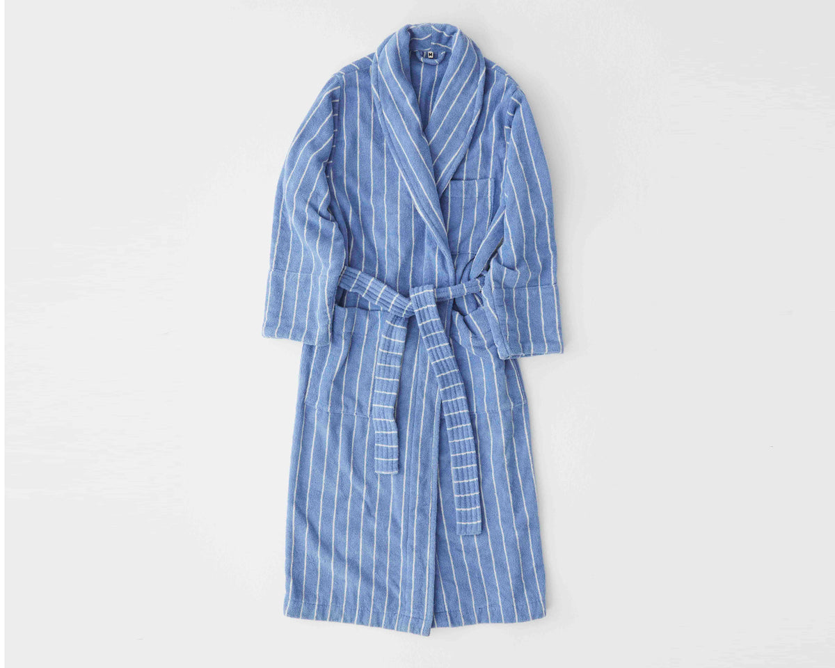 Tekla Organic Cotton Classic Bathrobe - Marseille