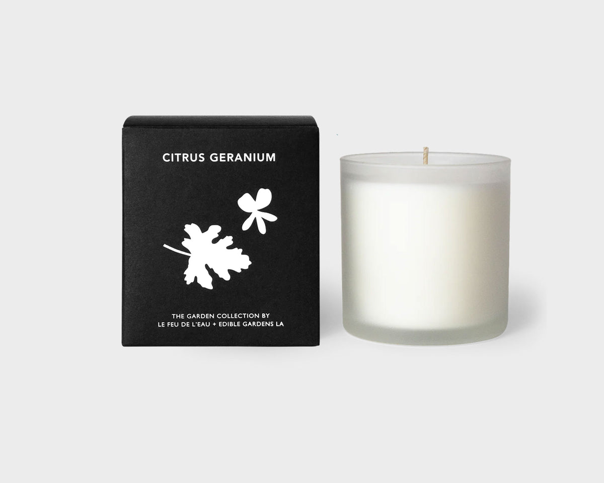 Le Feu De L'Eau Candle - Citrus Geranium