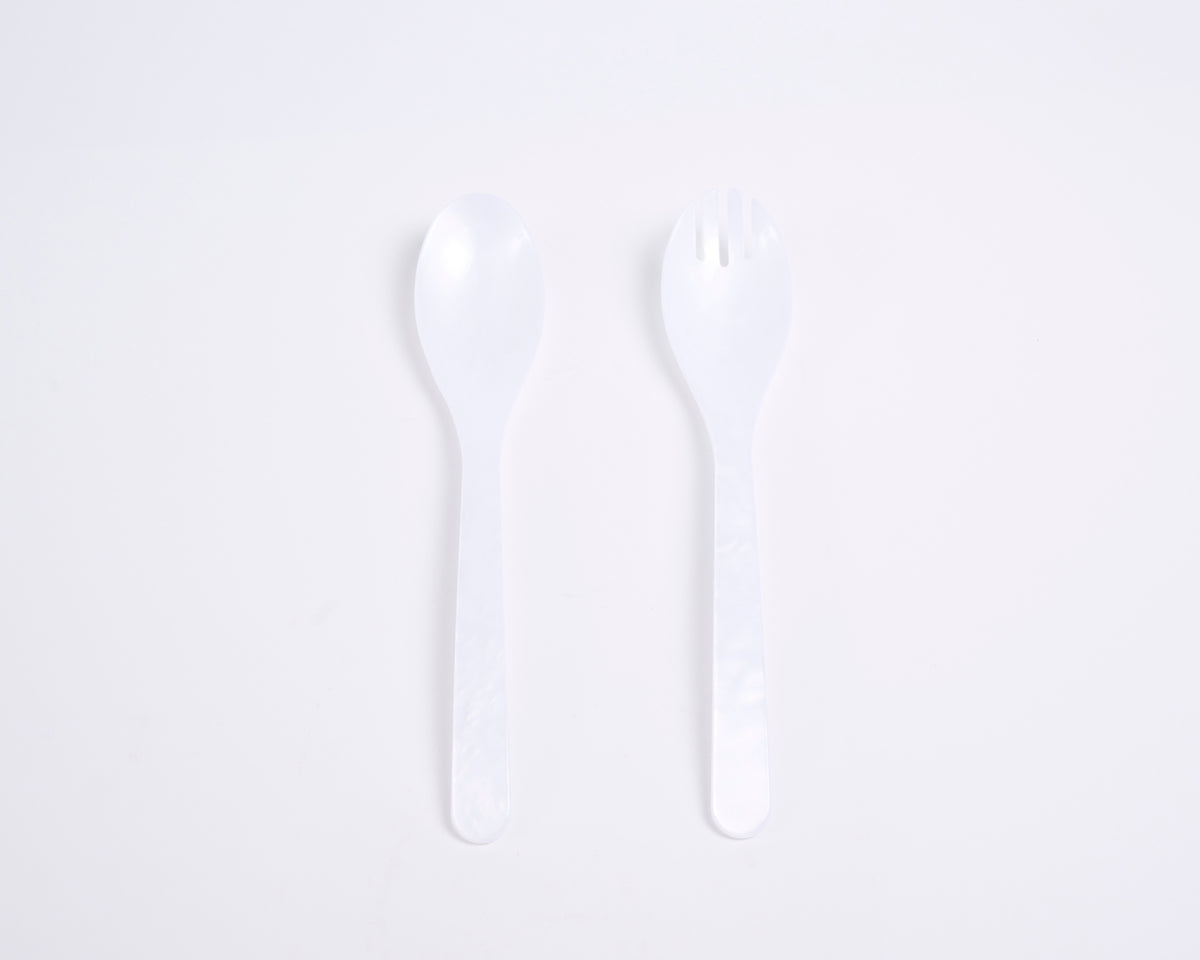 G.F Heim Söhne Salad Cutlery - Pearl