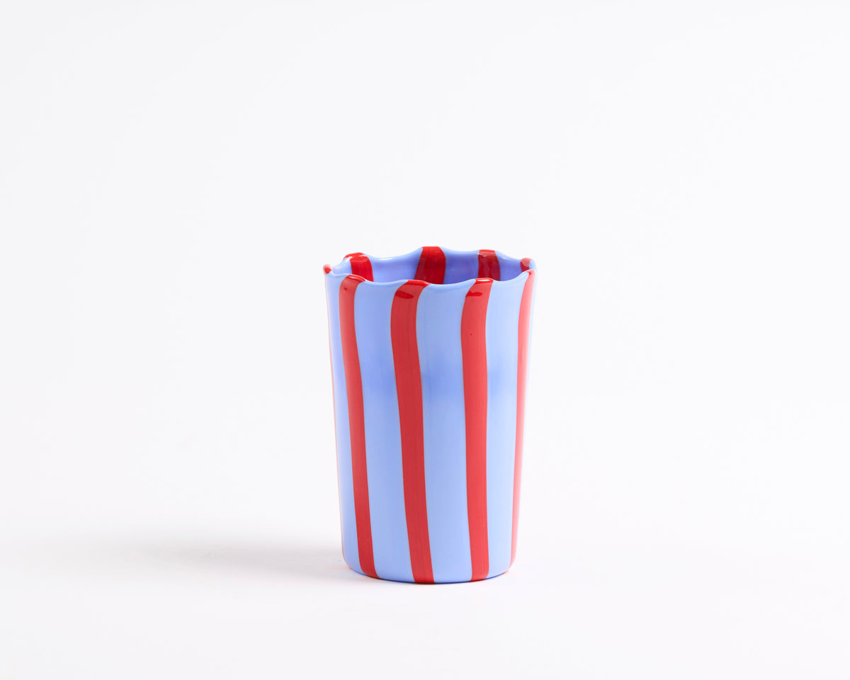 Laguna~B 'Berlingot EVO 2' Tumbler - Periwinkle / Red