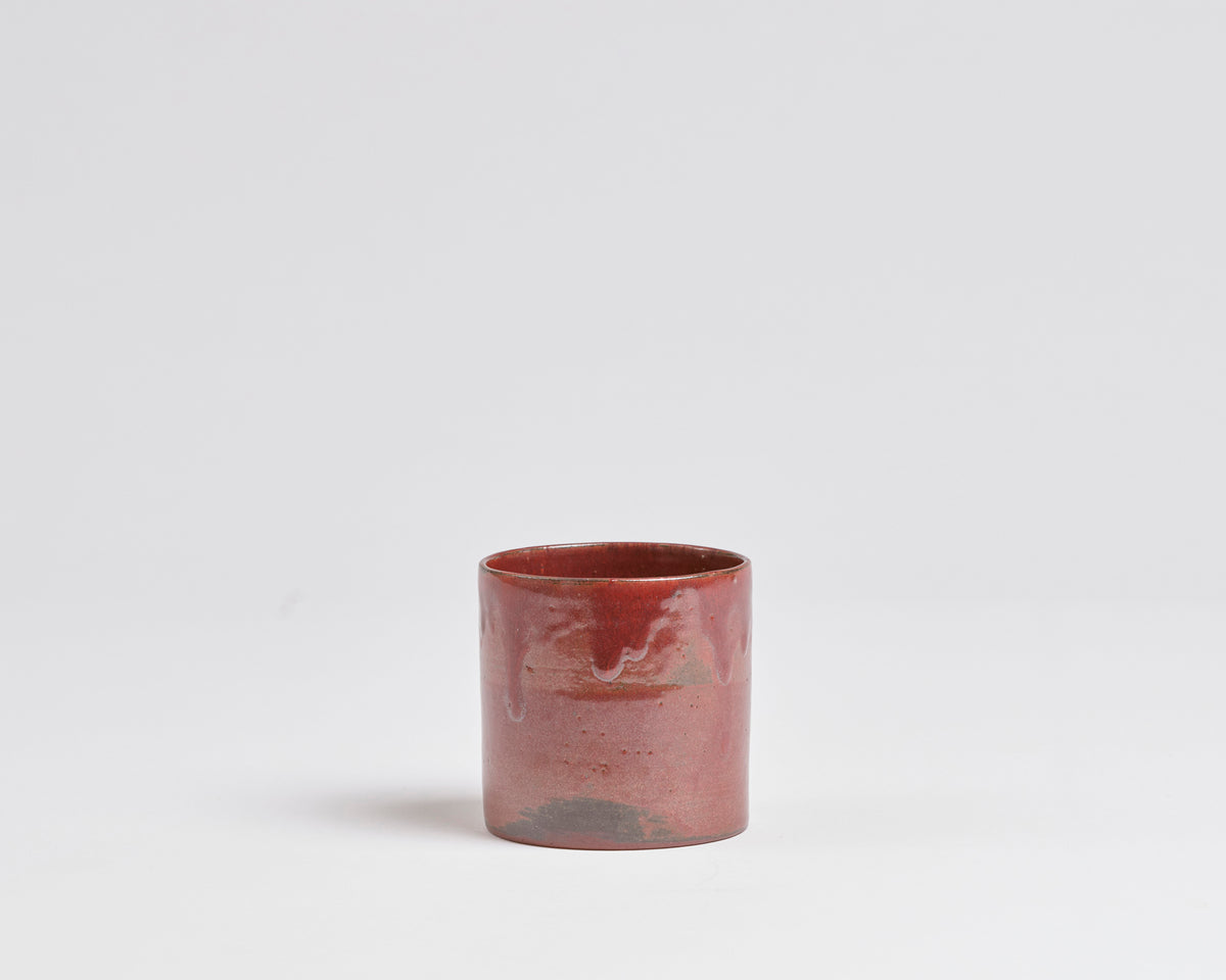 Szilvassy Ceramic Cup 008 - Red Tenmoku (Medium)