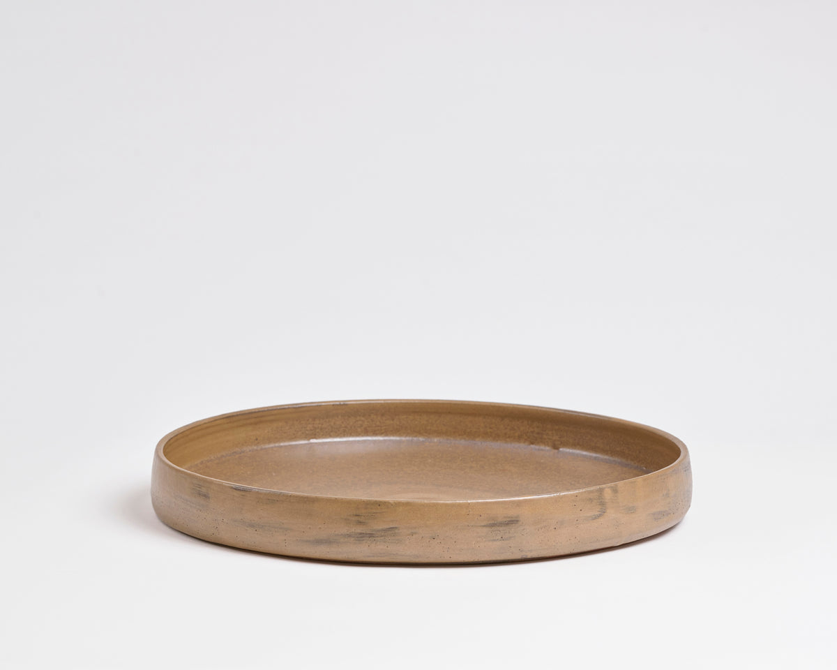 Szilvassy Ceramic Dish 002 - Rutile Brown (Large)