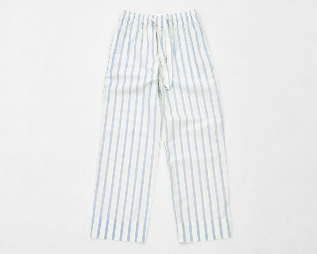 Tekla Poplin Pant - Needle Stripes