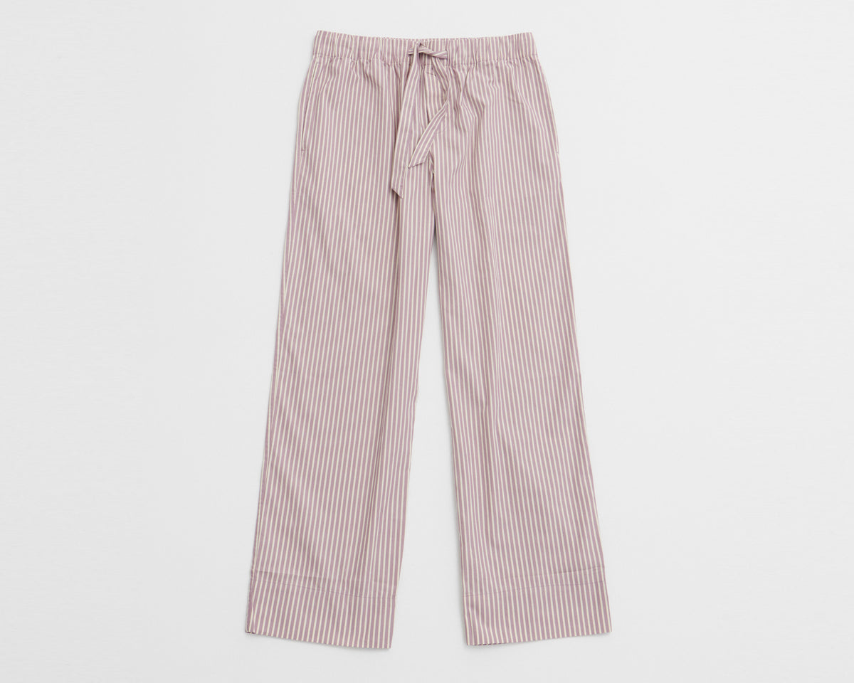 Tekla Poplin Pant - Skipper Stripes