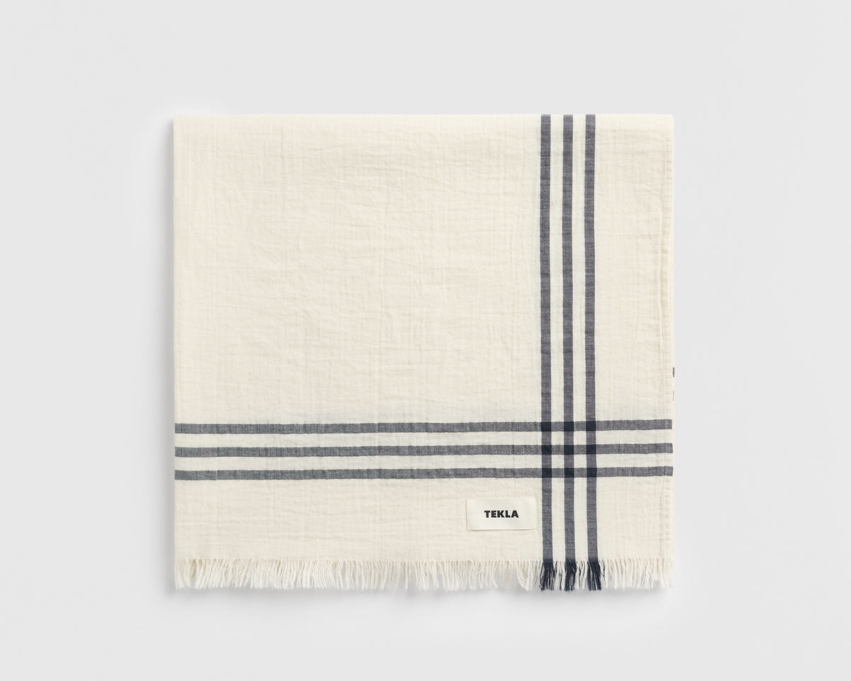 Tekla Organic Cotton Sarong - Leche