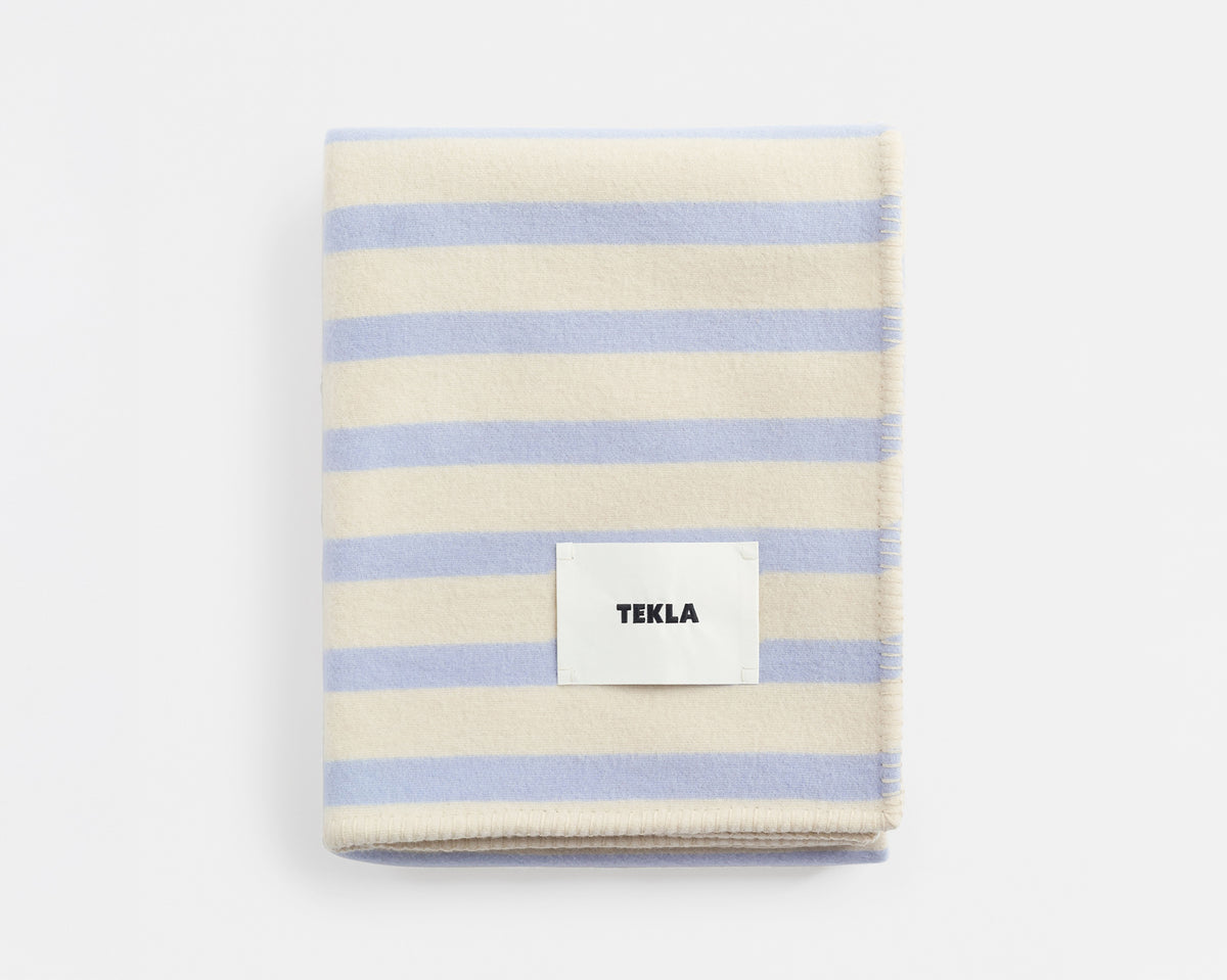 Tekla Lambswool Wool Blanket - Welford Stripes
