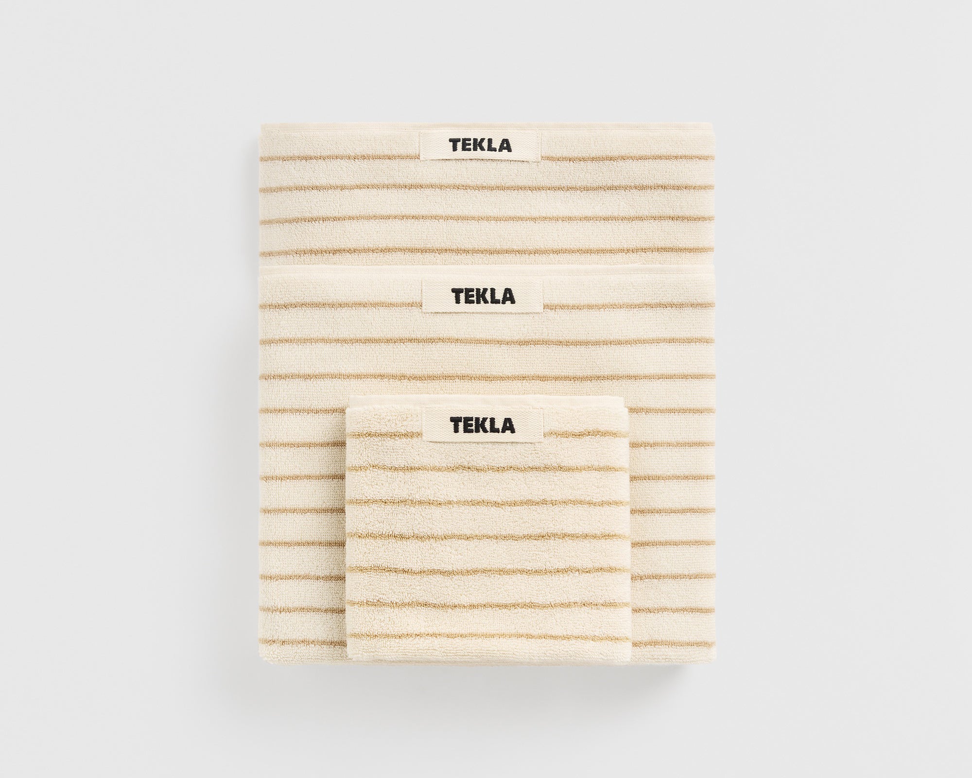 Tekla Organic Cotton Towel - Sienna Stripes – Pan After