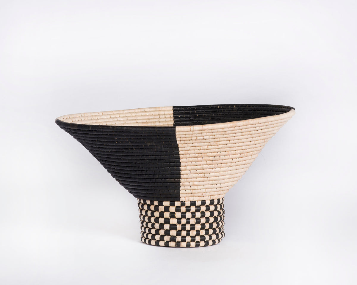 Checkered Knock Basket