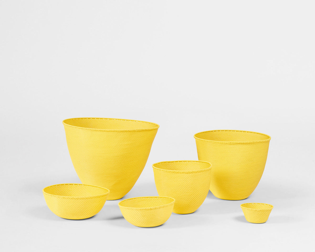 Telephone Wire Bowl - Marigold