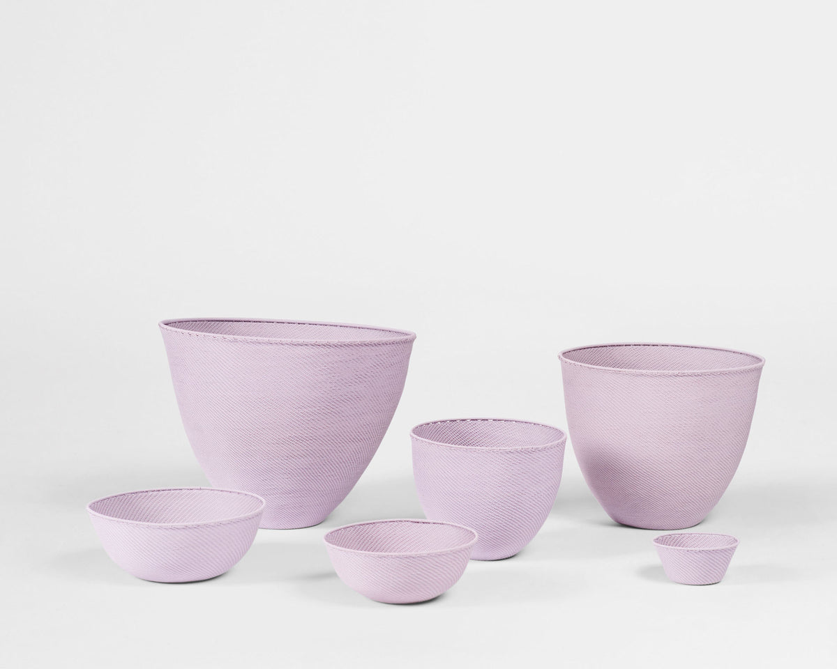 Telephone Wire Bowl - Lilac