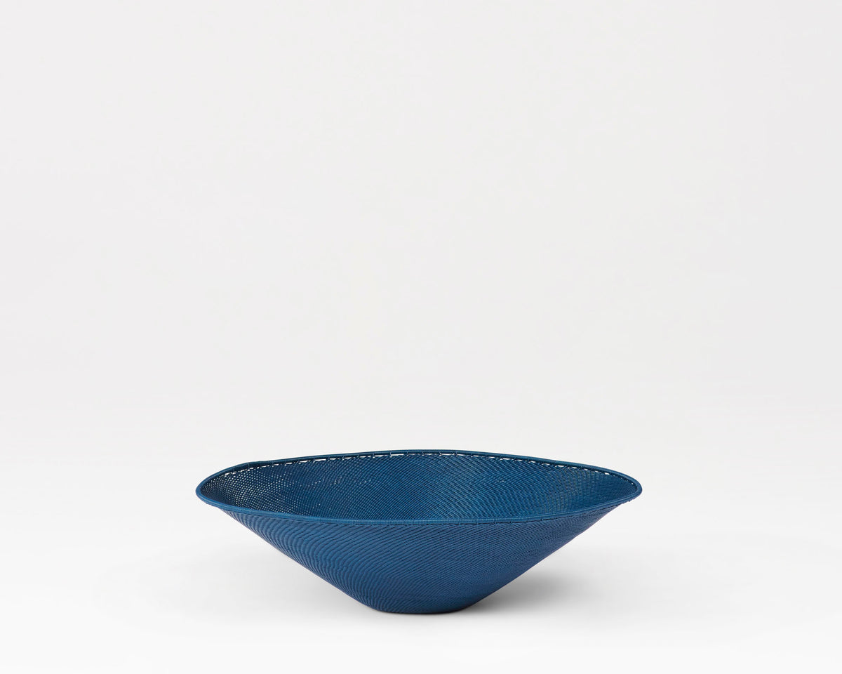 Telephone Wire Platter - Navy