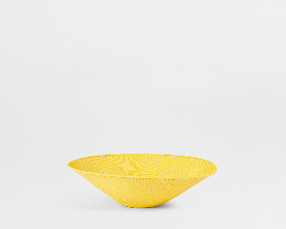 Telephone Wire Platter - Marigold
