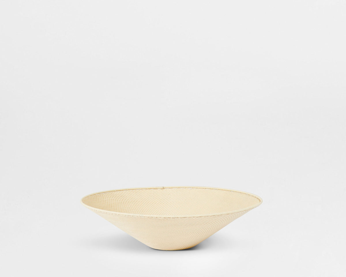 Telephone Wire Platter - Cream