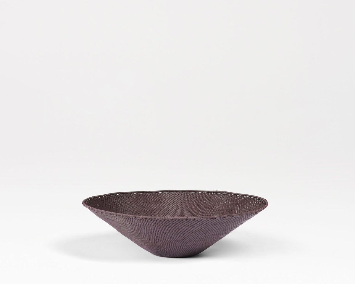 Telephone Wire Platter - Aubergine