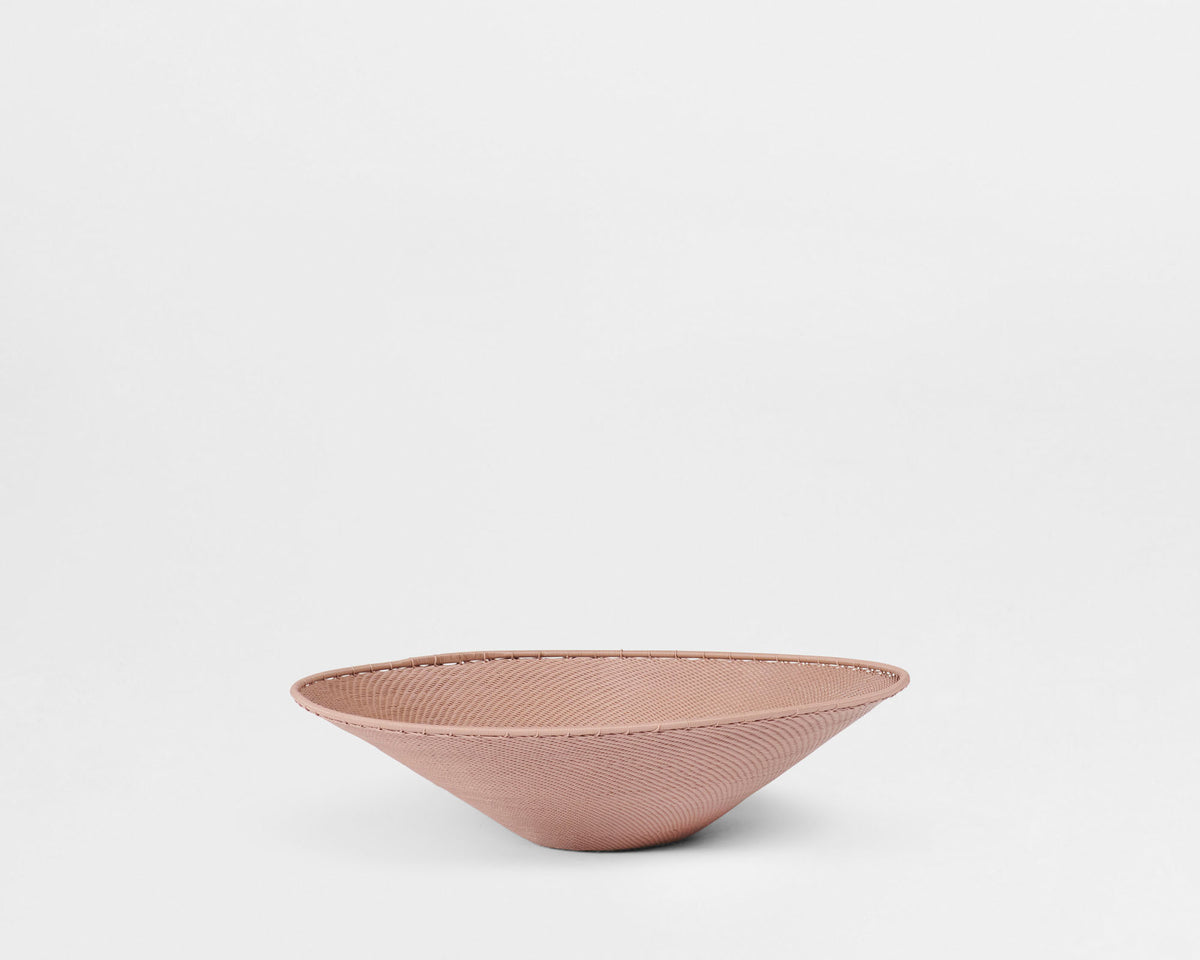 Telephone Wire Platter - Taupe