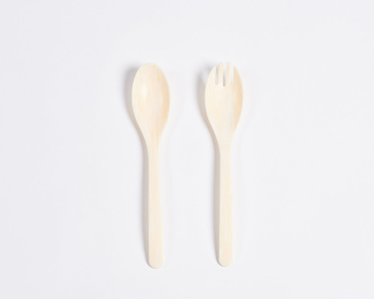 G.F Heim Söhne Salad Cutlery - Ivory