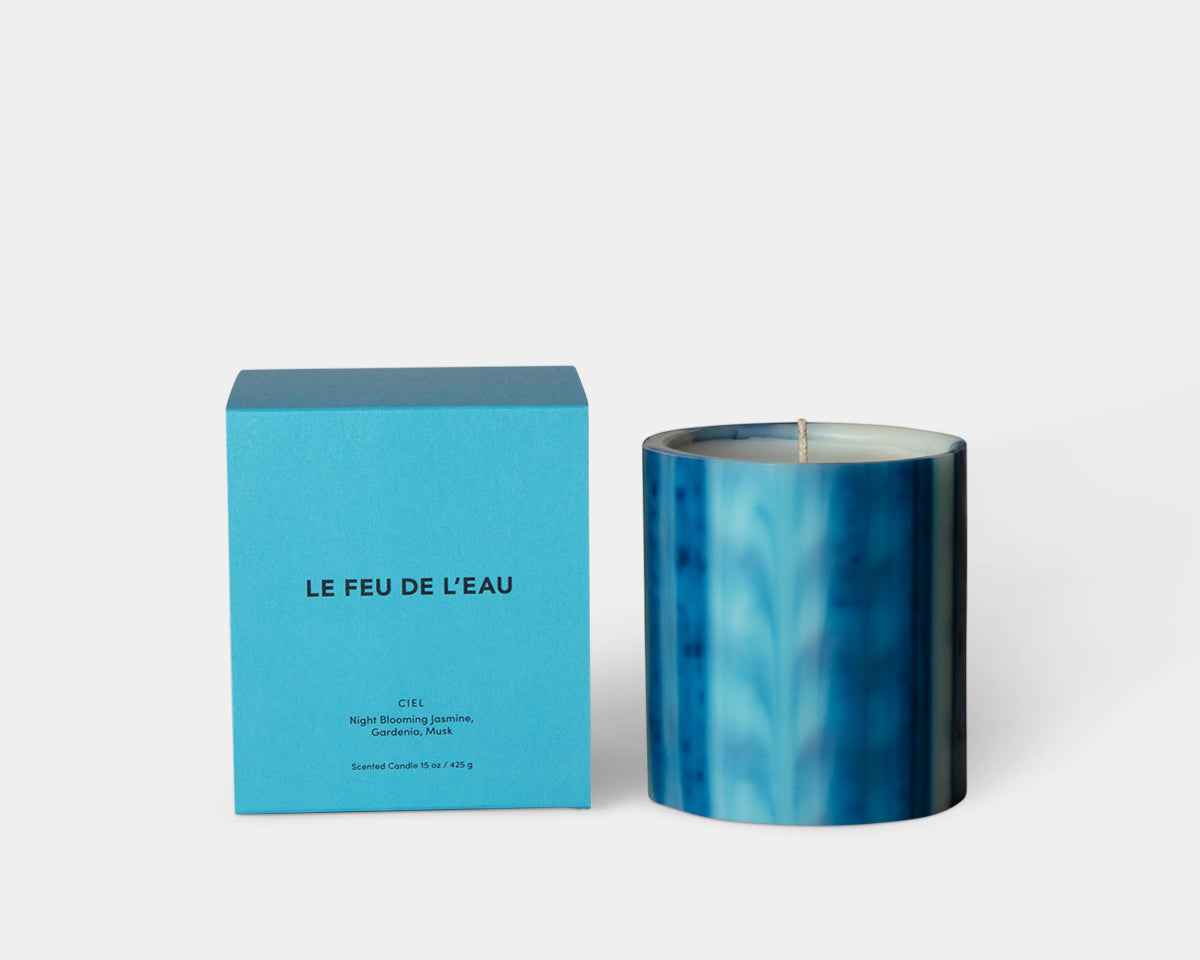 Le Feu De L'Eau Candle - Ciel