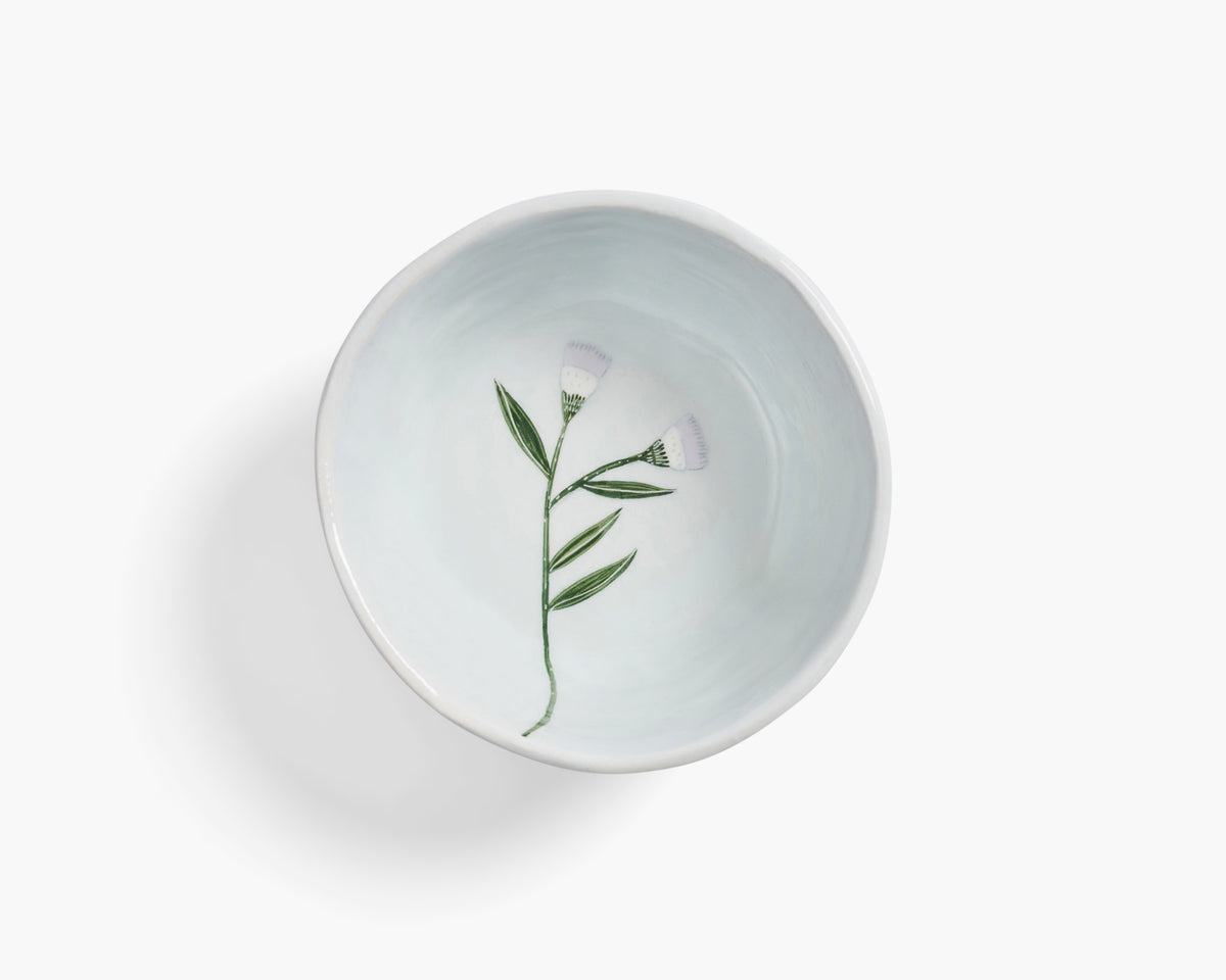 Gemma Orkin 'Wild Flowers' Bowl - Blue Wash