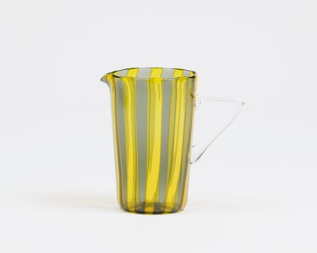 LagunaB 'Berlingot EVO' Jug - Steel Grey / Yellow