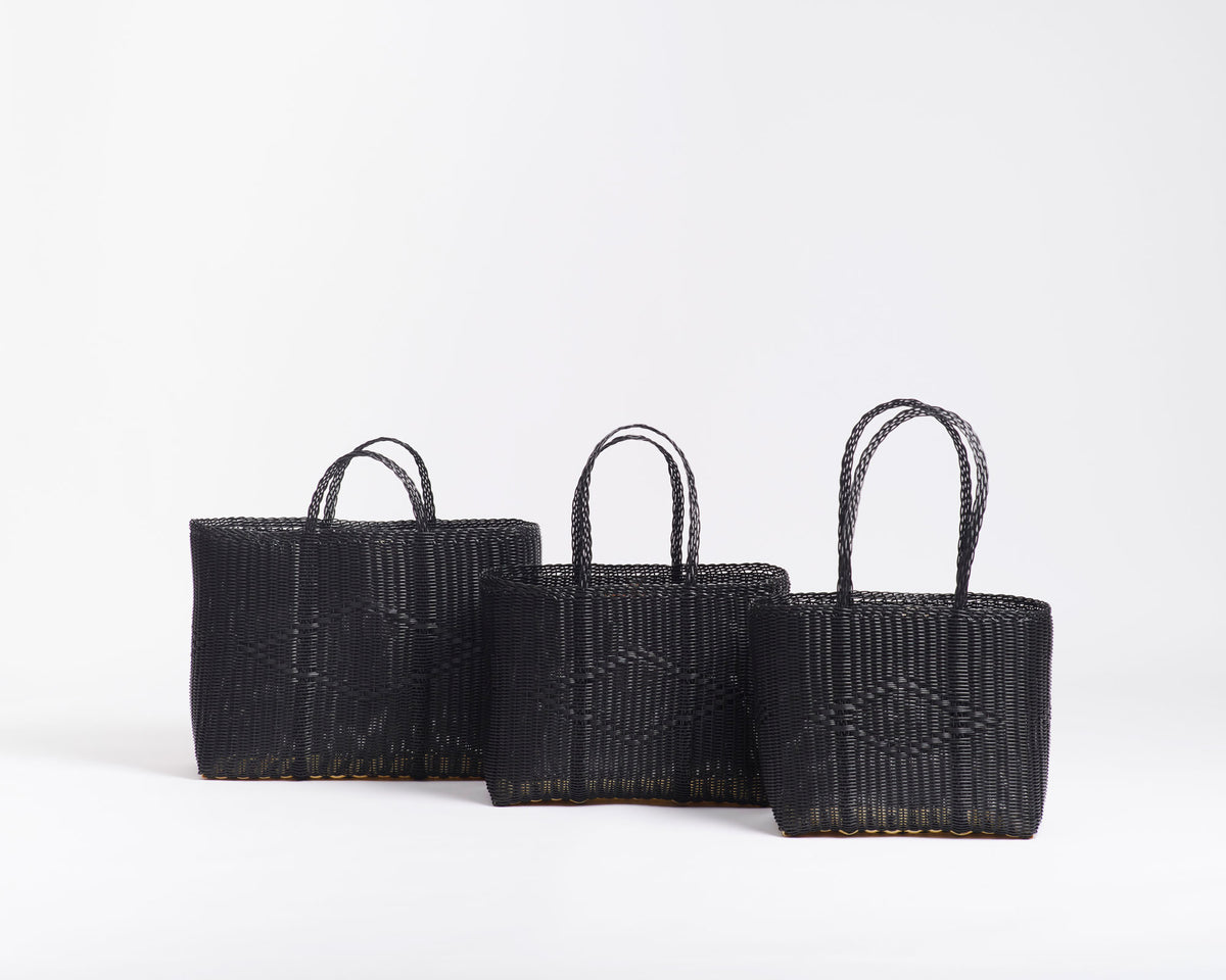 Palorosa Tote Basket - Black