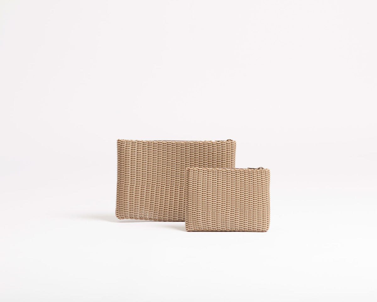 Palorosa Clutch Bag - Sand