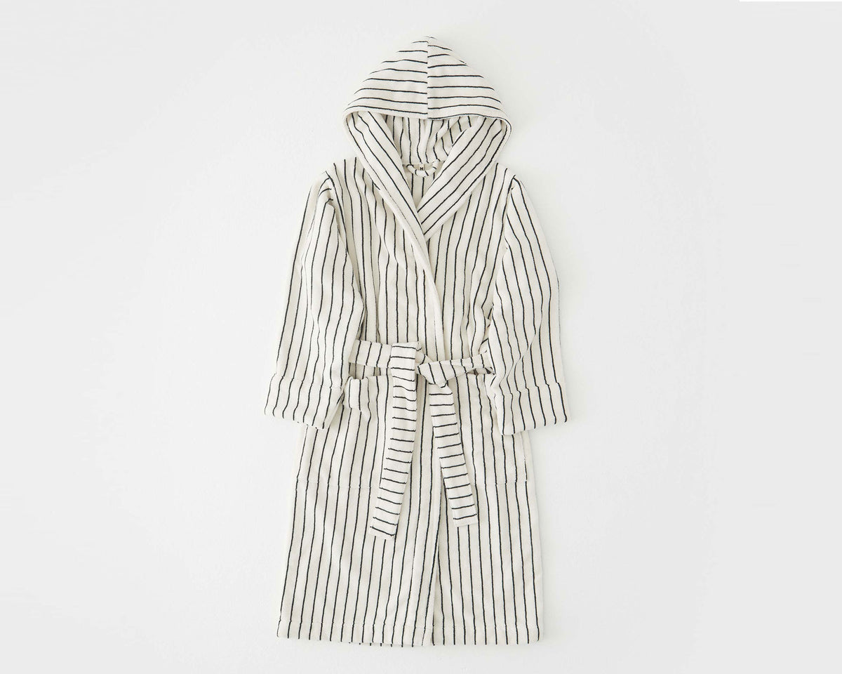 Tekla Organic Cotton Hooded Bathrobe - Racing Green