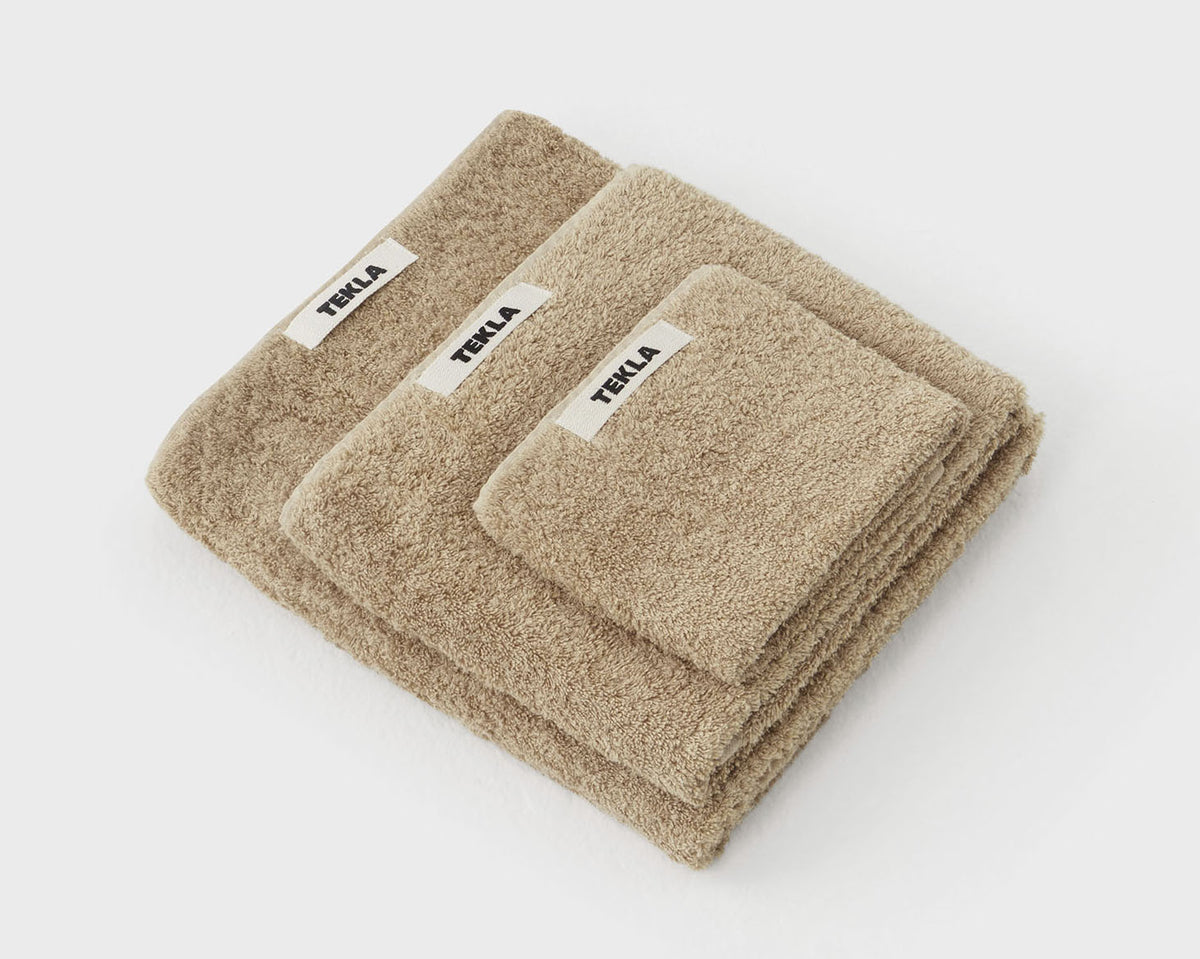 Tekla Organic Cotton Towel - Sienna