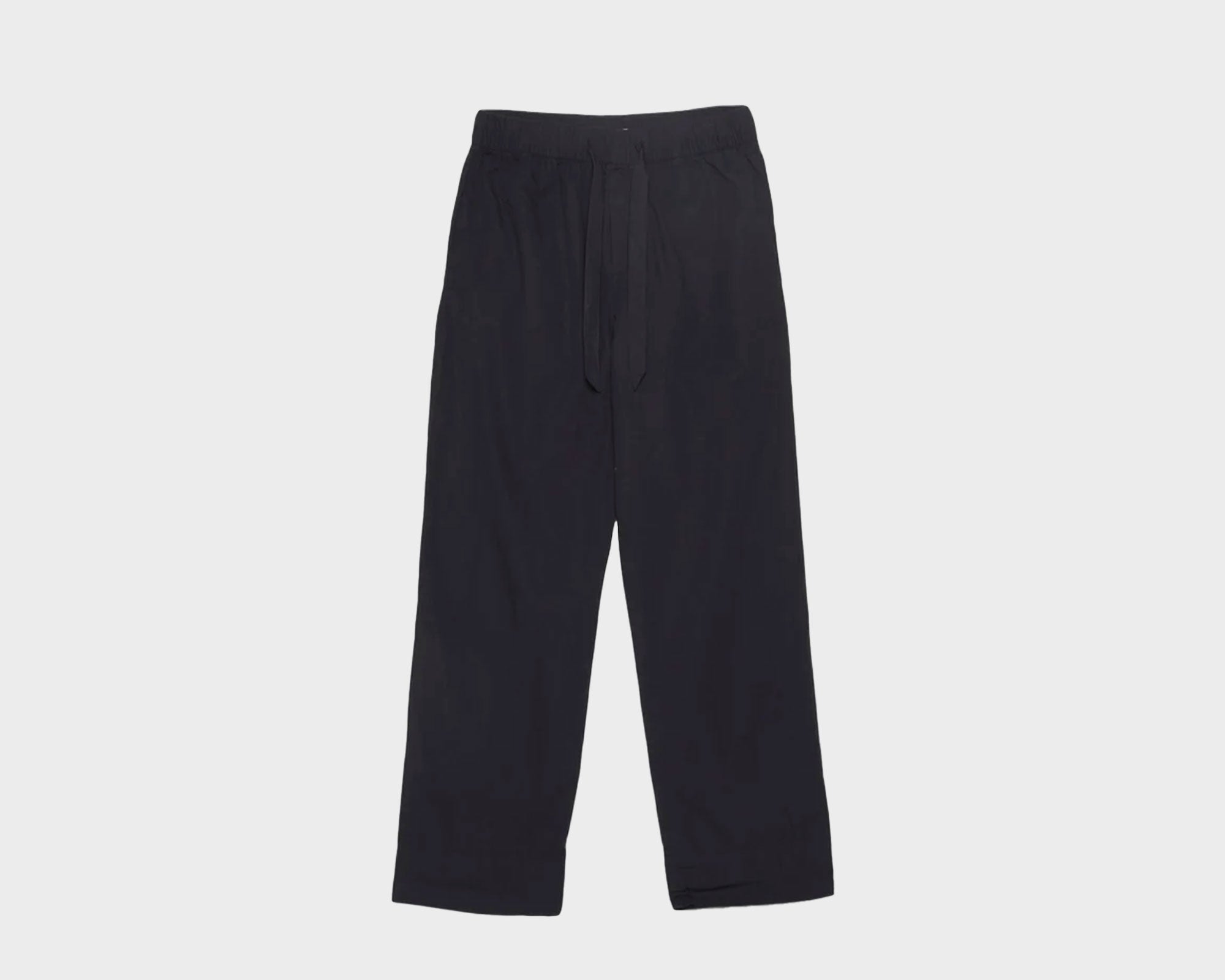 Tekla Poplin Pant All Black Pan After