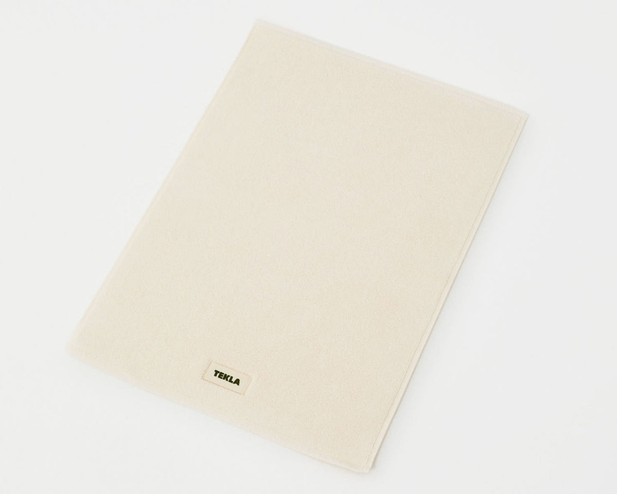 Tekla Organic Cotton Bath Mat - Ivory