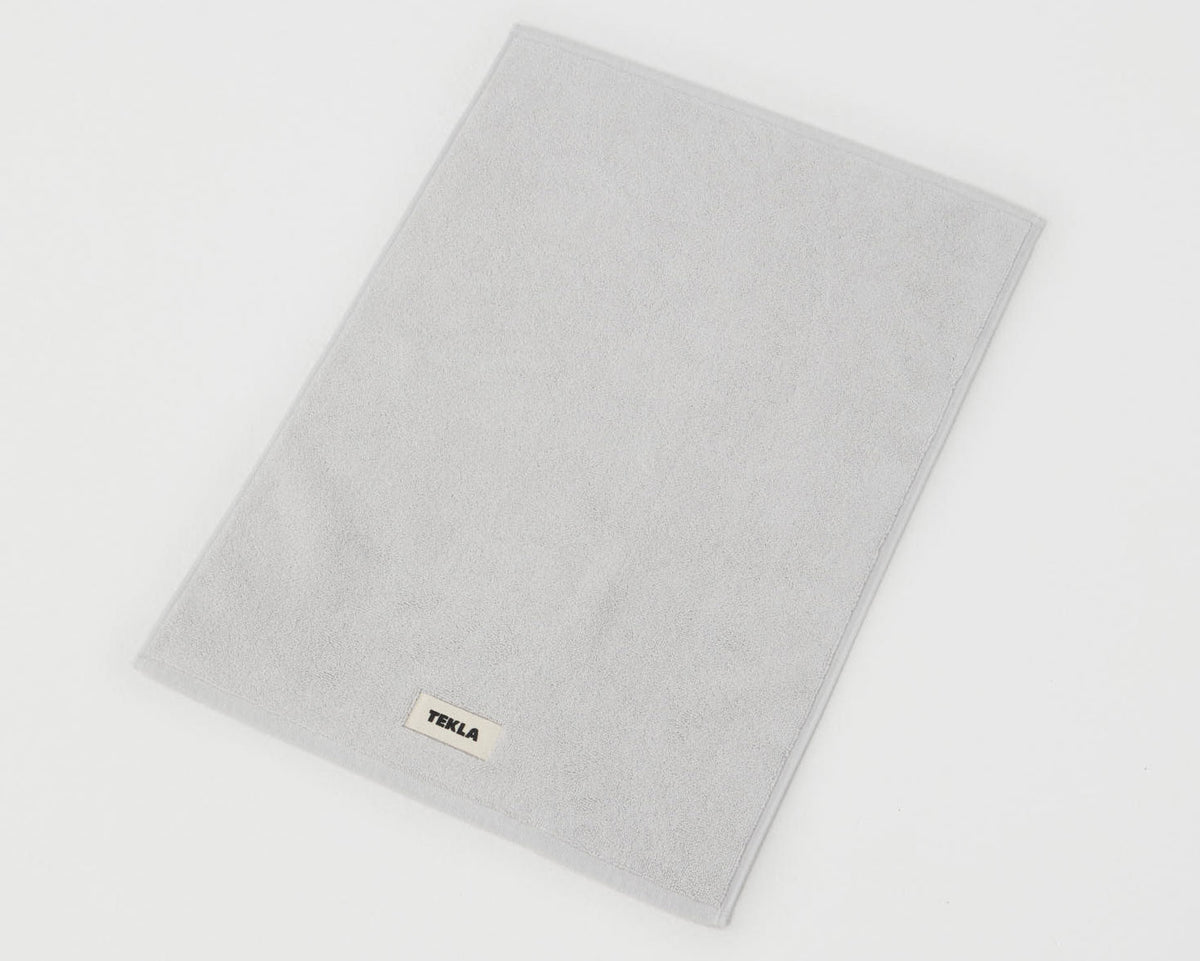 Tekla Organic Cotton Bath Mat - Lunar Rock