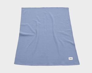 Tekla Merino Wool Blanket - Blue Dawn