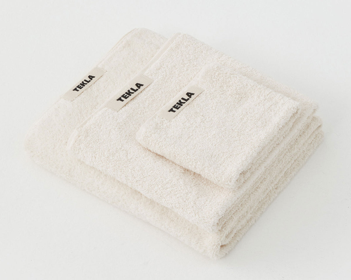Tekla Organic Cotton Towel - Ivory