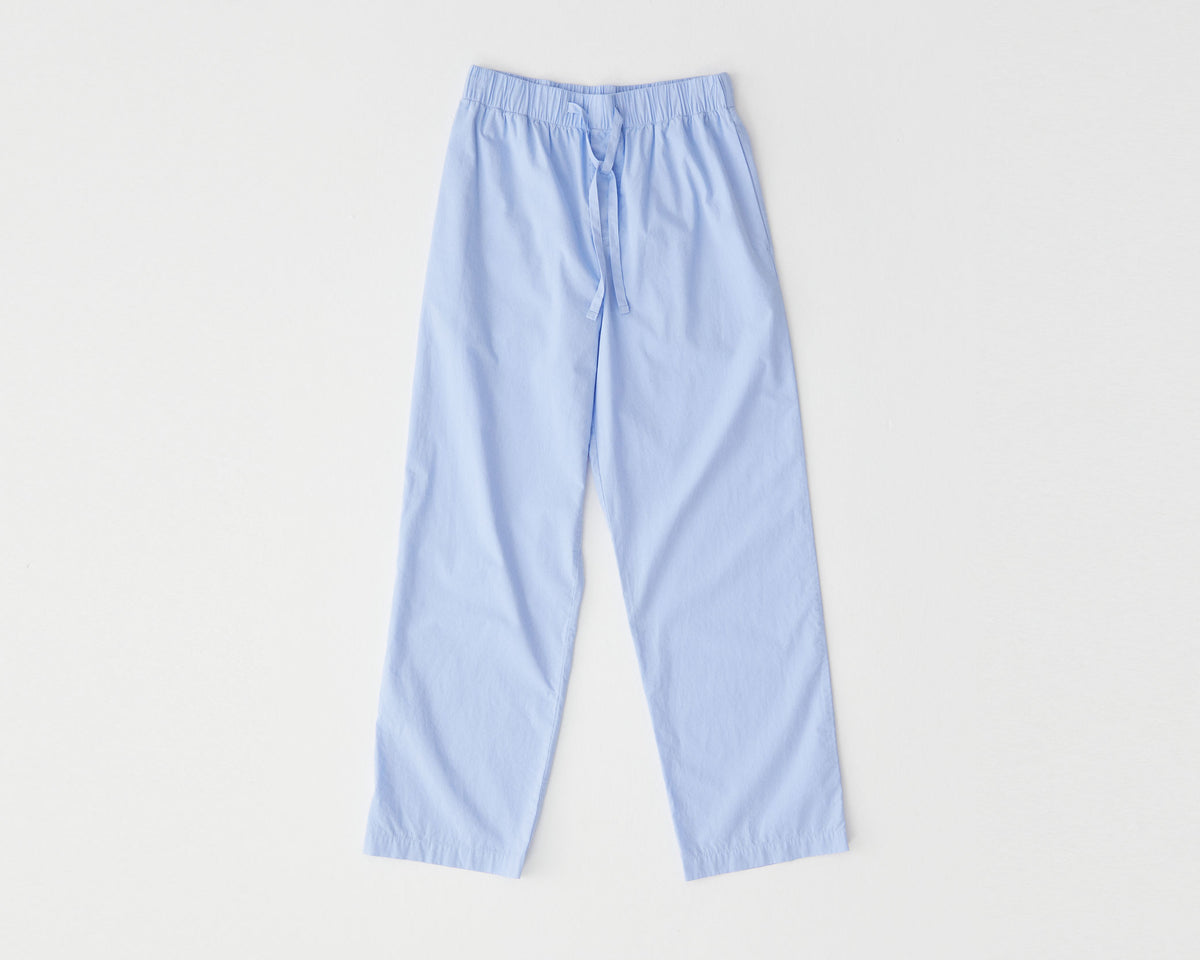 Tekla Poplin Pant - Shirt Blue