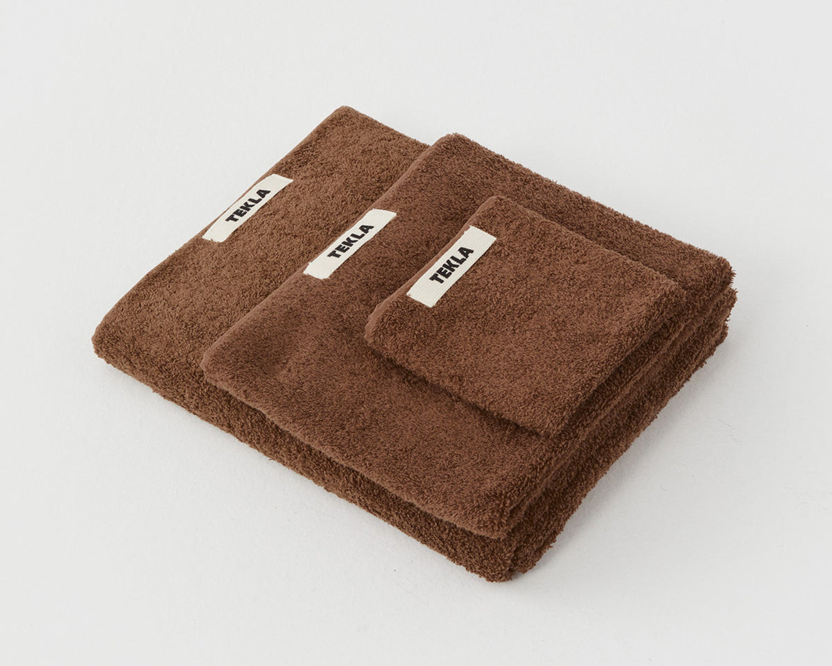 Tekla Organic Cotton Towel - Kodiak Brown