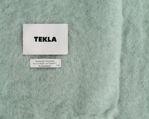 Tekla Mohair Blanket 'The Colours of Le Corbusier' –  Vert Anglais Clair