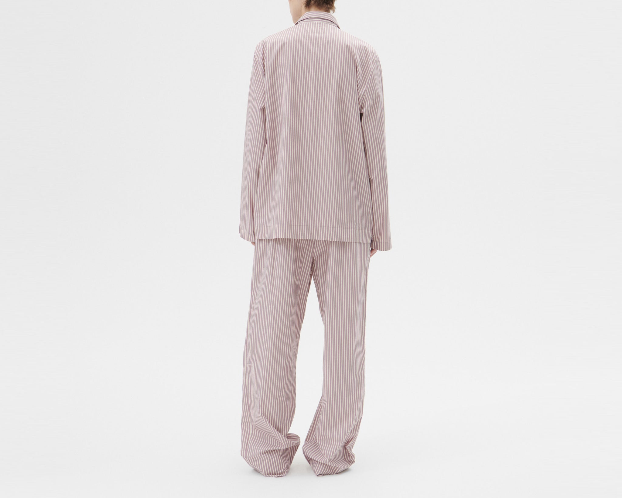 Tekla Poplin Pant - Skipper Stripes