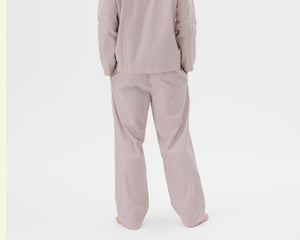 Tekla Poplin Pant - Skipper Stripes