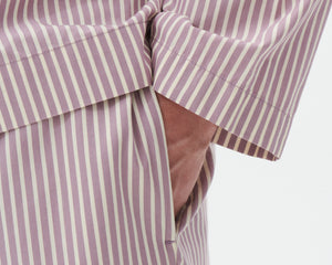 Tekla Poplin Pant - Skipper Stripes