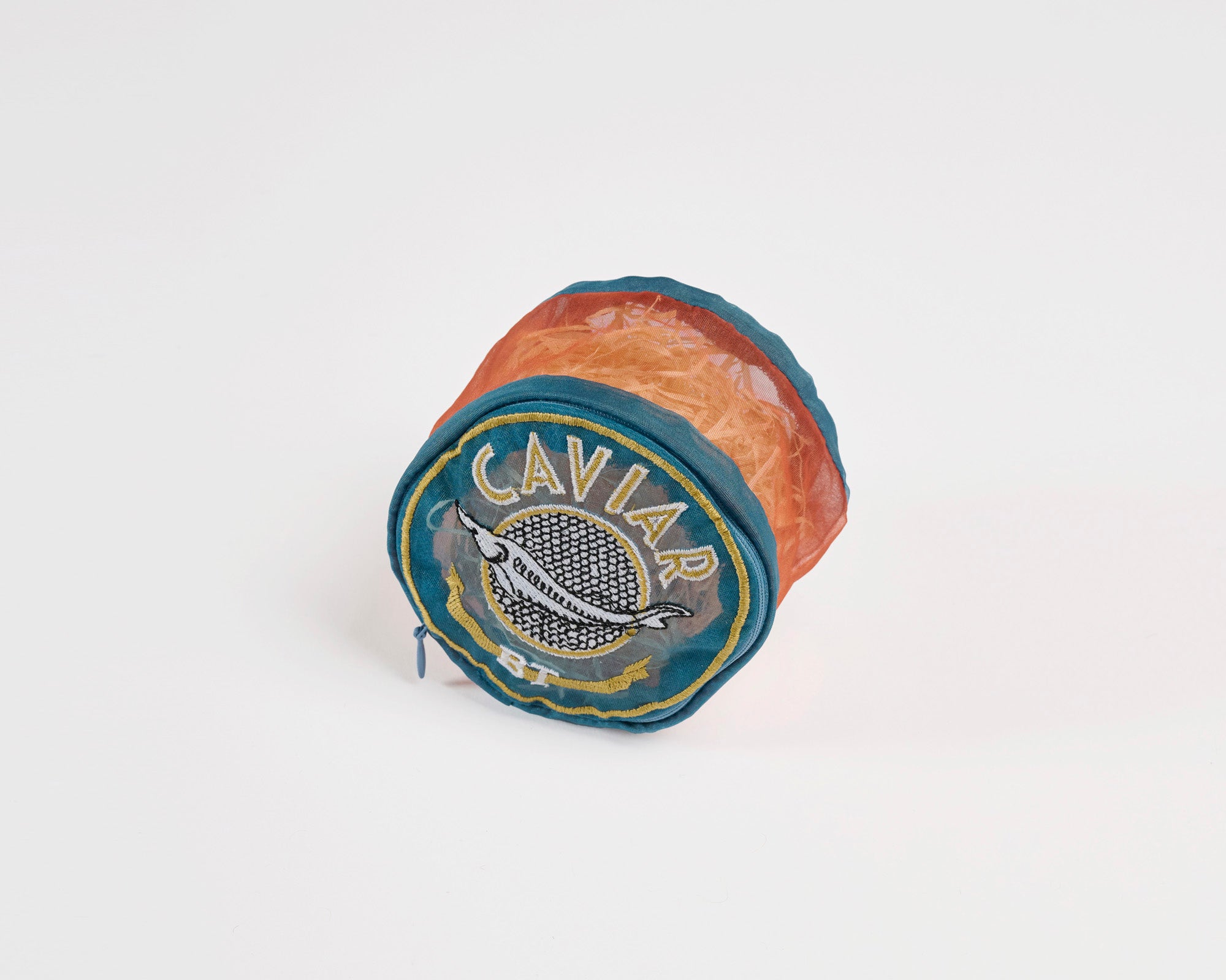 Brigitte Tanaka Organza Pouch - Caviar