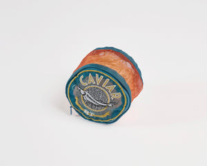 Brigitte Tanaka Organza Pouch - Caviar