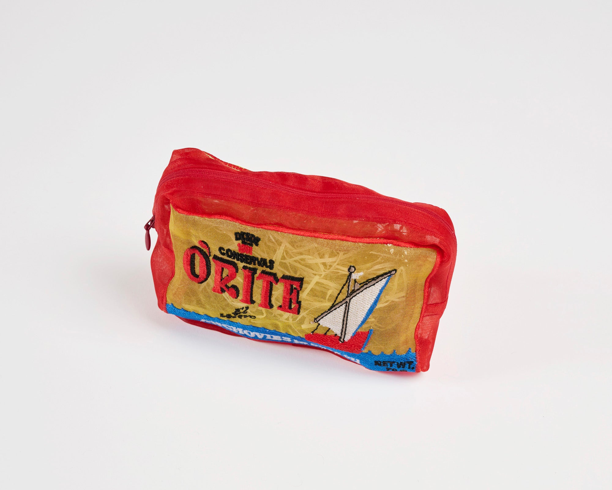 Brigitte Tanaka Organza Pouch - Anchovy