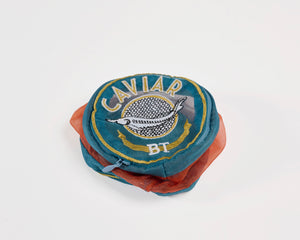 Brigitte Tanaka Organza Pouch - Caviar