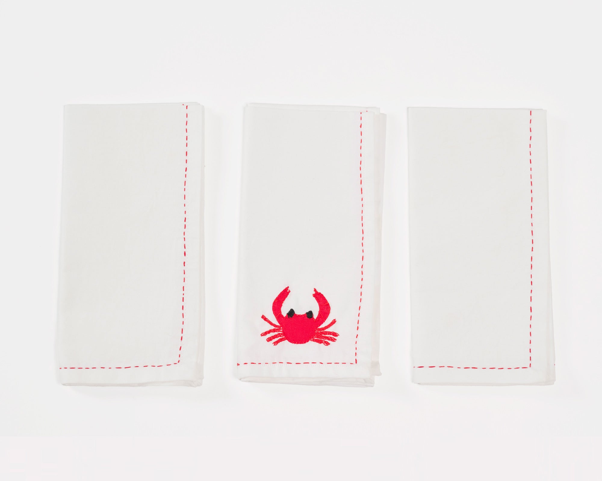 Embroidered 'Stitch' Napkin