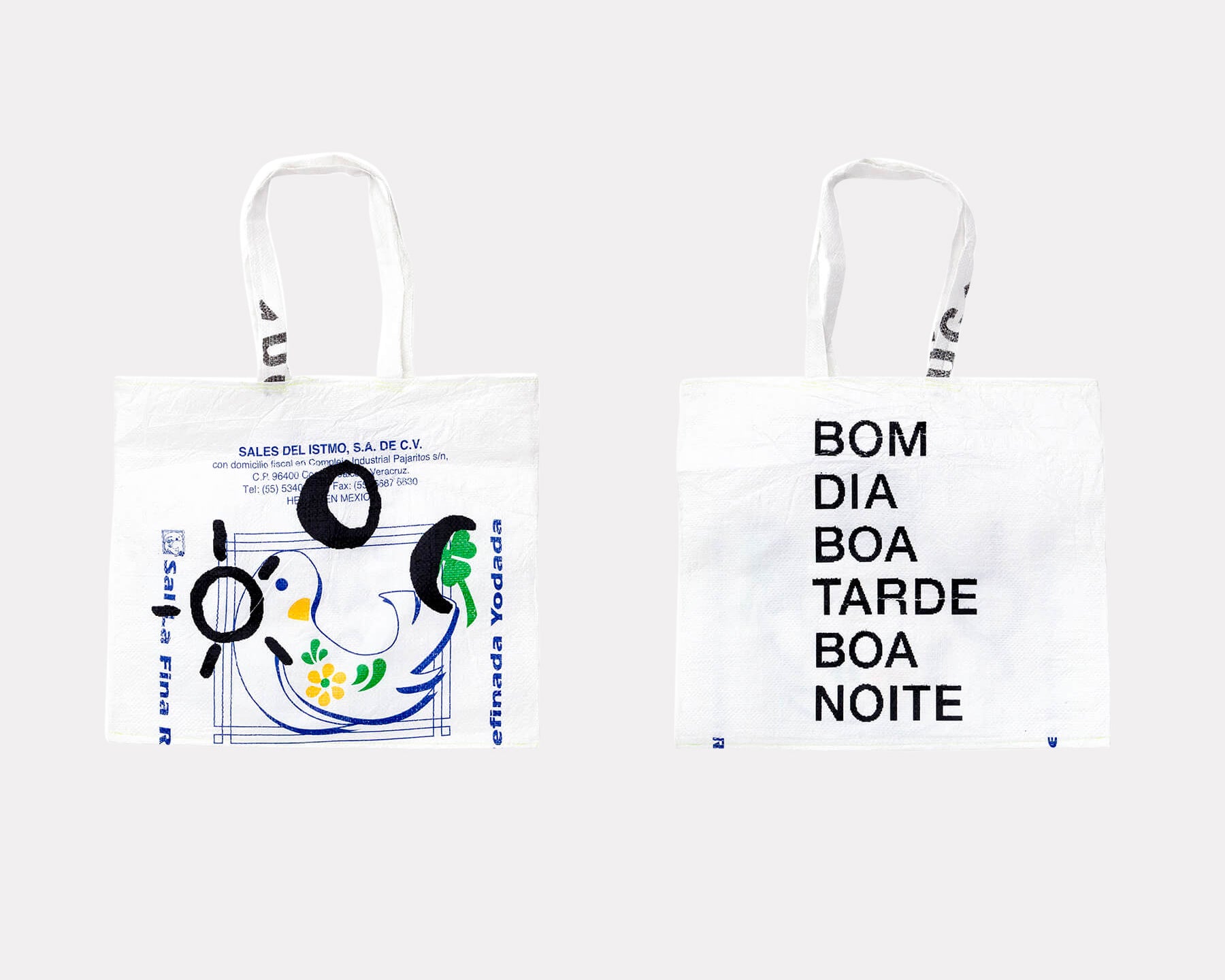 BOM DIA Tote Bag, BOM DIA BOA TARDE BOA NOITE