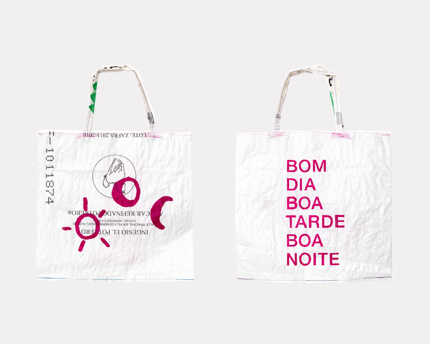 BOM DIA Tote Bag, BOM DIA BOA TARDE BOA NOITE