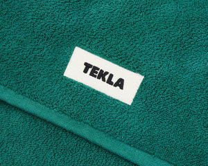 Tekla Organic Cotton Bath Mat - Teal Green