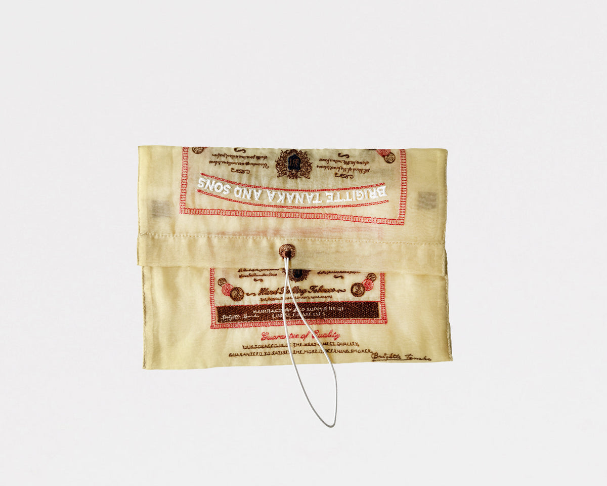 Brigitte Tanaka Organza Pouch - Tobacco Pocket
