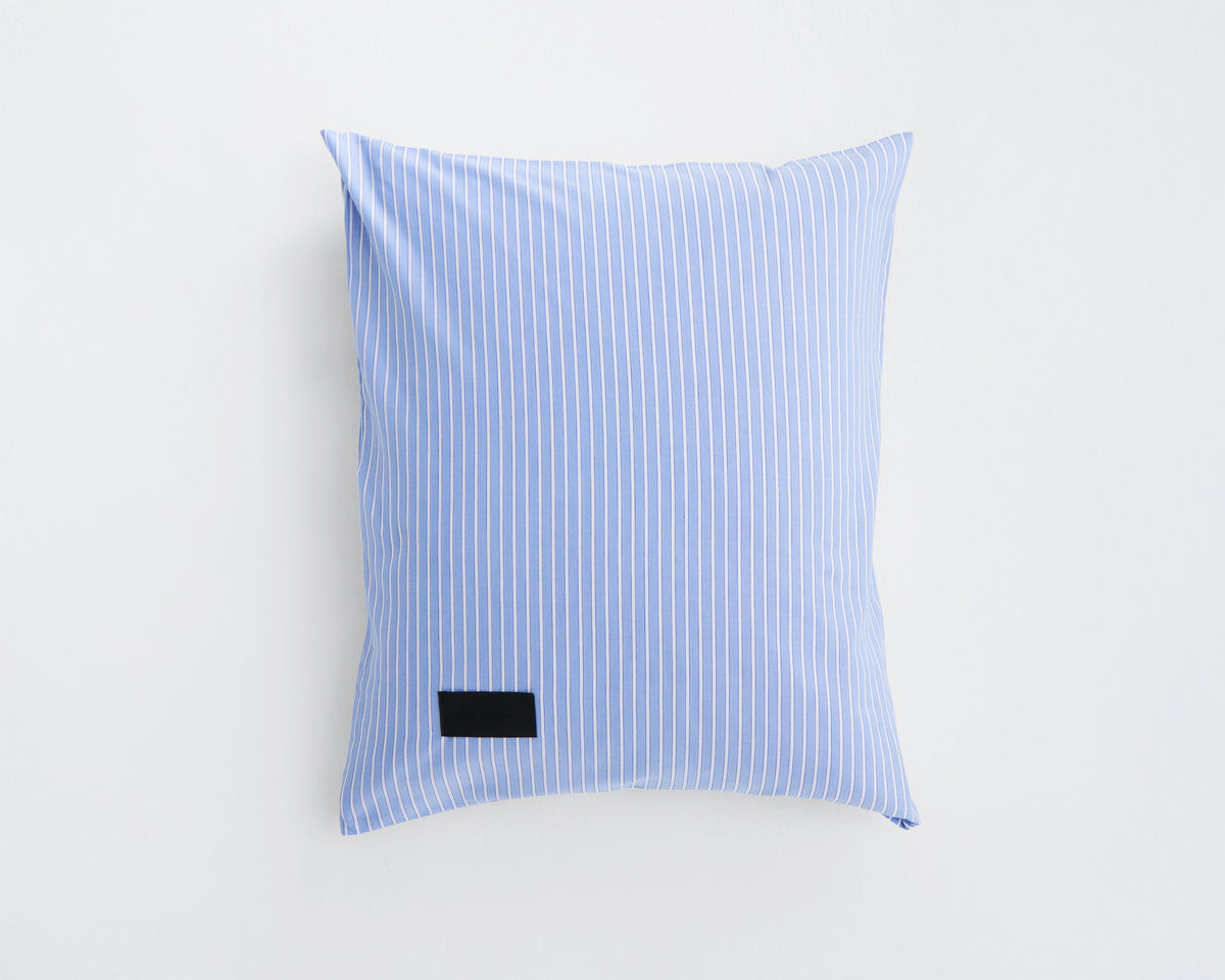 Magniberg Wall Street Oxford Pillowcase - Light Blue Stripe